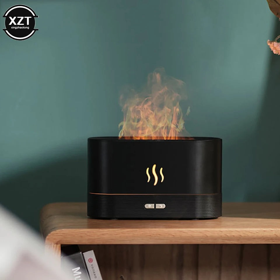 Humidificador de Llama Luz Led