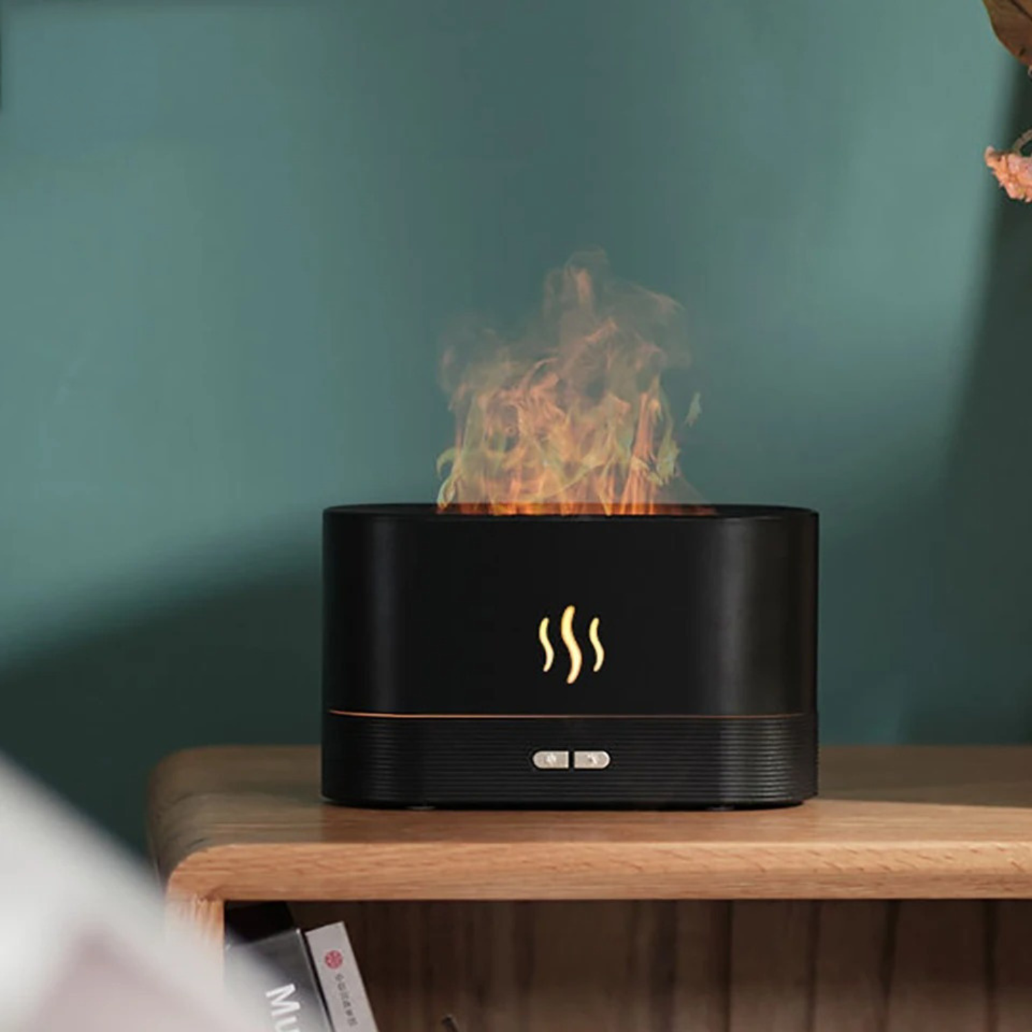 Humidificador de Llama Luz Led