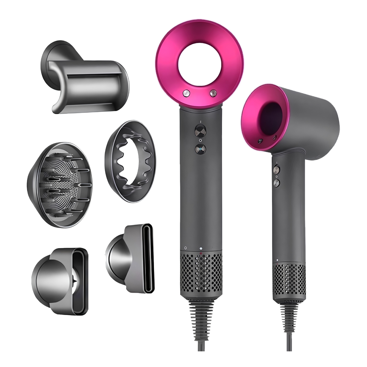 Secador de Pelo Profesional 5 en 1 con Accesorios