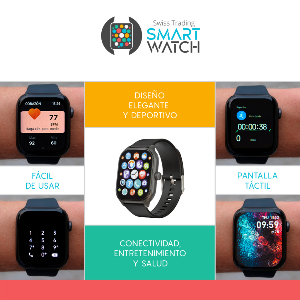 Swiss Trading Smart Watch Reloj