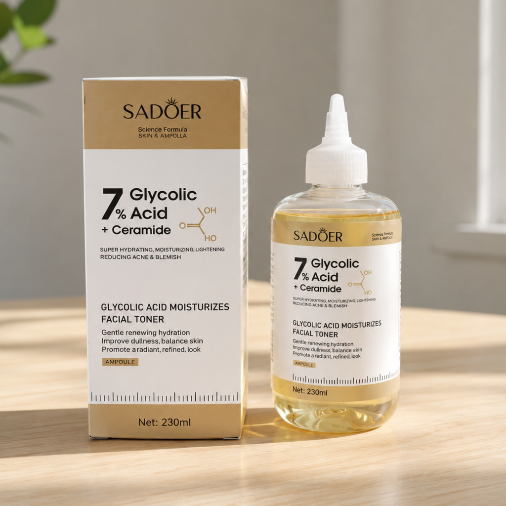 Tónico exfoliante Ácido Glicólico 7% + Ceramidas 230 ml
